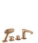 AXOR-HG-AXOR-Citterio-E-4-Loch-Wannenrandarmatur-mit-Thermostat-Brushed-Bronze-36411140 gallery number 1